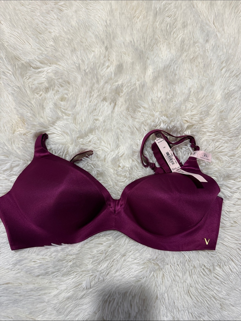 Victoria's Secret Plum Smooth T-Shirt Bra